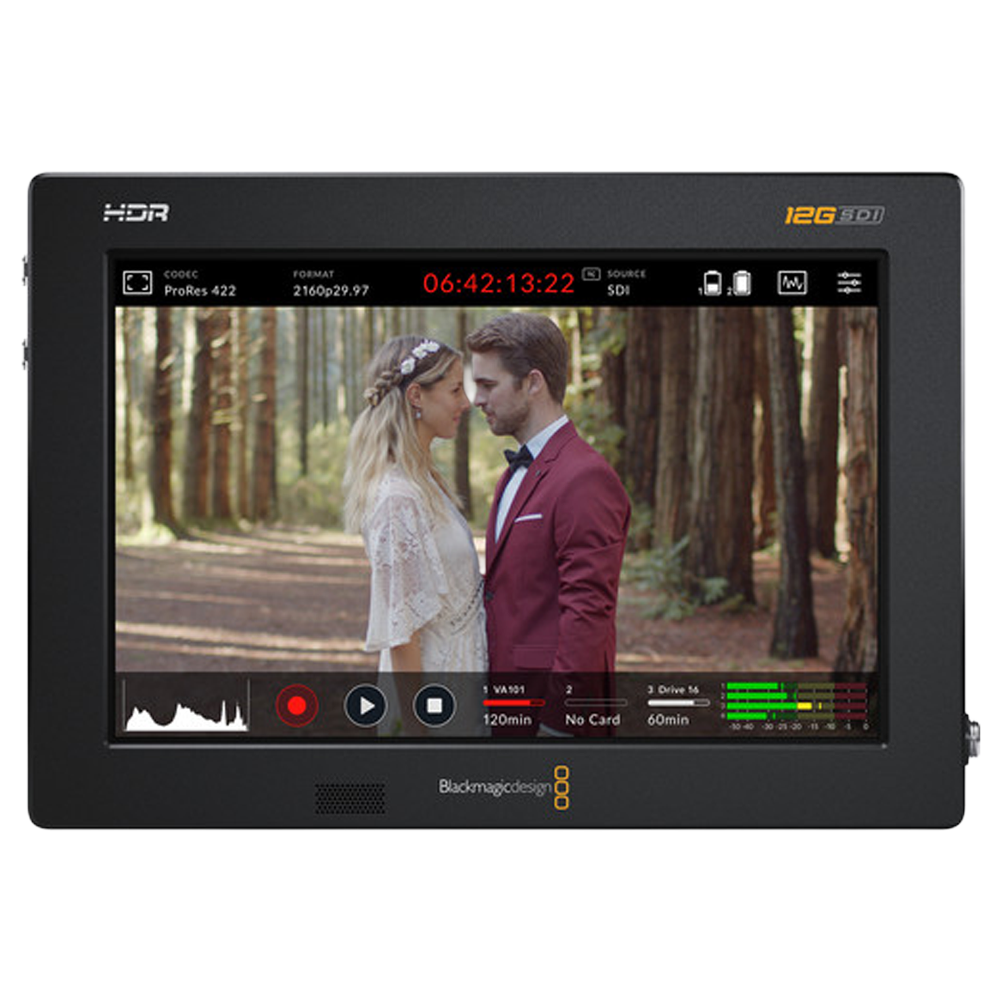 Blackmagic Design Video Assist 7" 12G-SDI/HDMI HDR Recording Monitor