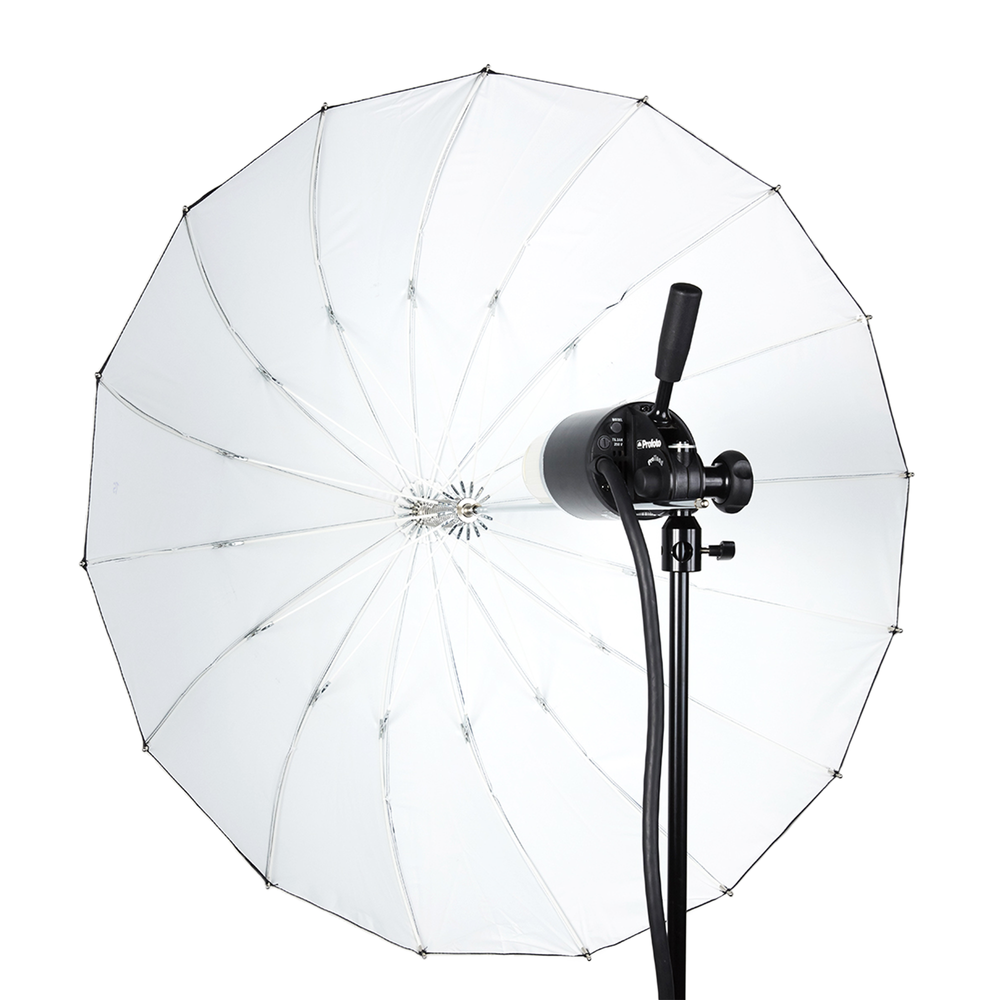 Deep White Small Umbrella